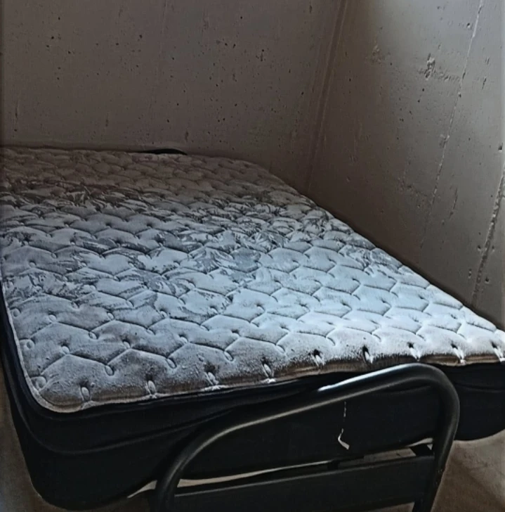 Metal Bed Frame with Mattress - photo 2