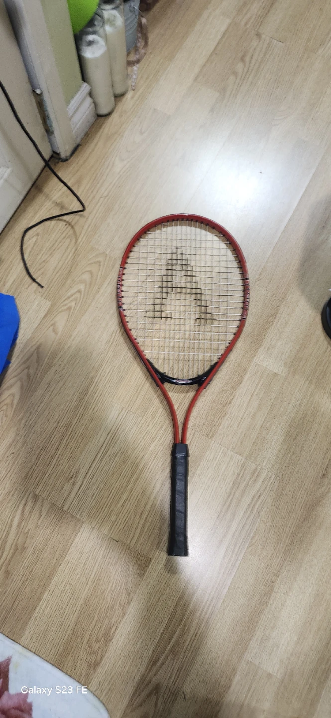 Red Tennis Racquet