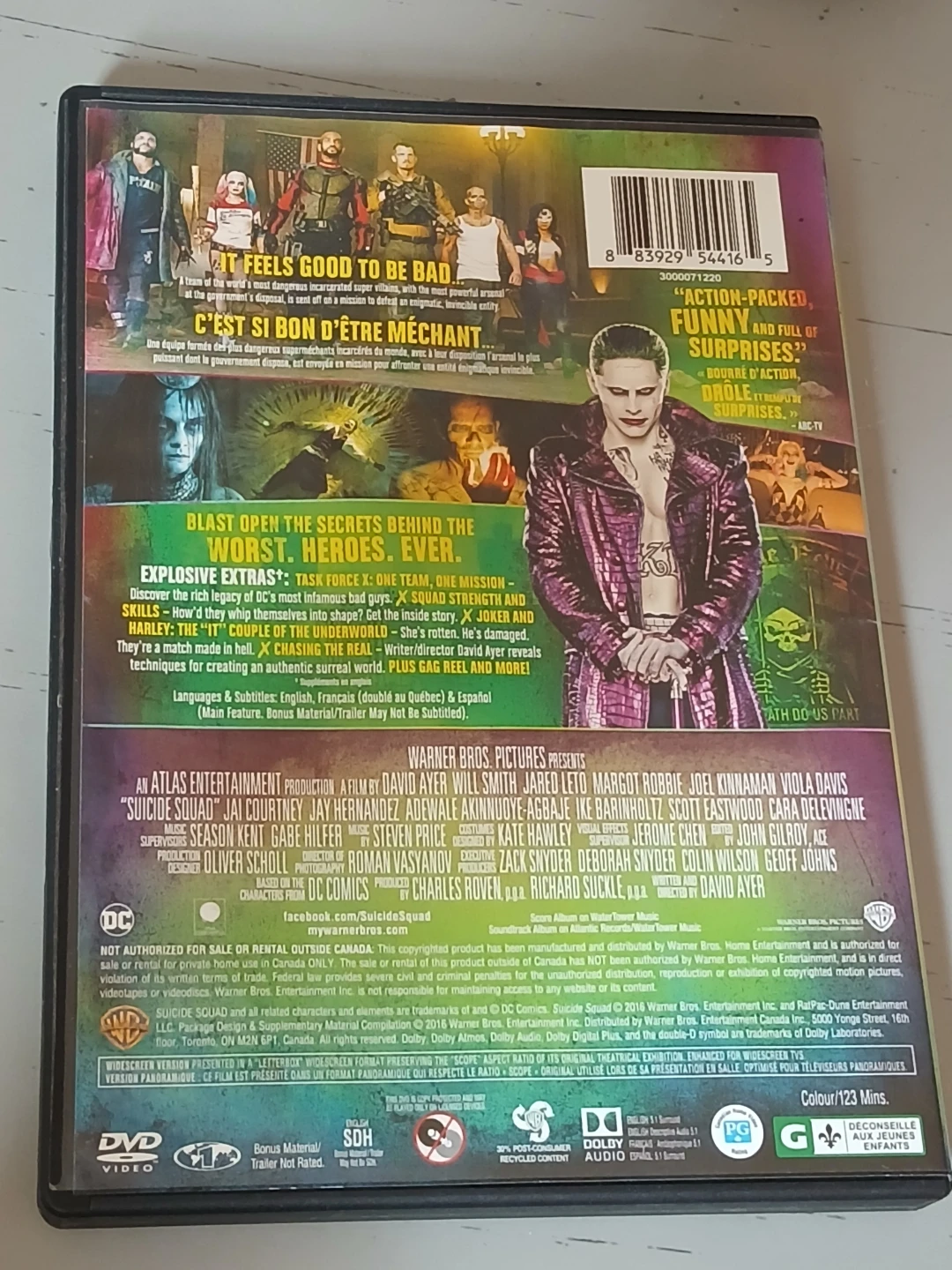Suicide Squad DVD - photo 4