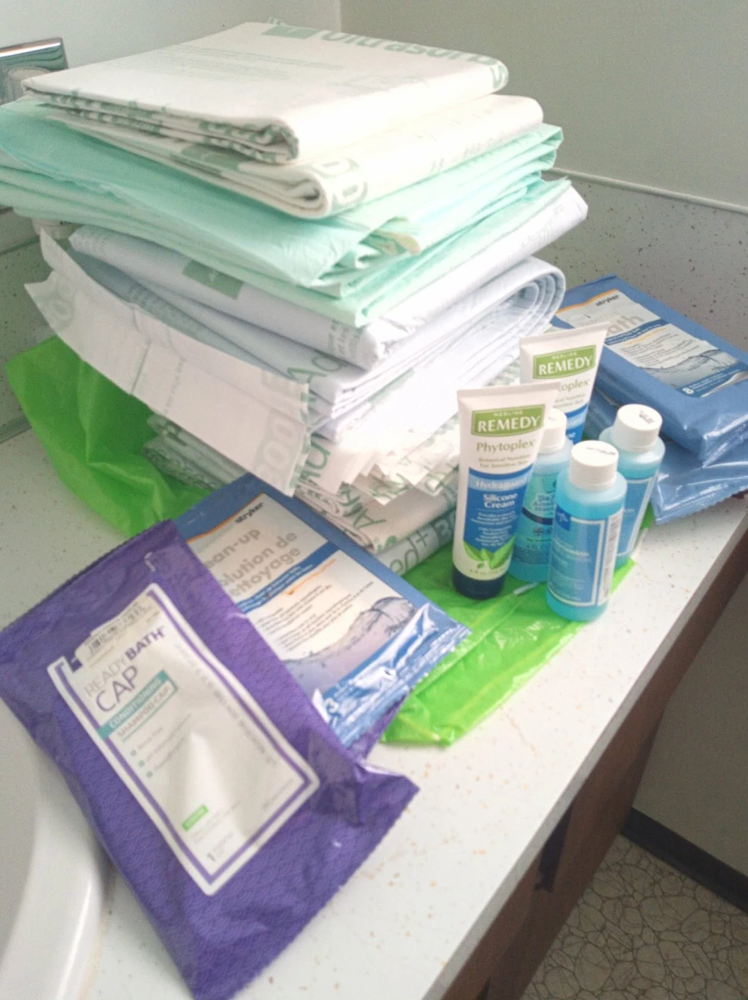 Tena Briefs, Bed Pads, Bath Caps, Homecare Supplies Bundle - photo 2