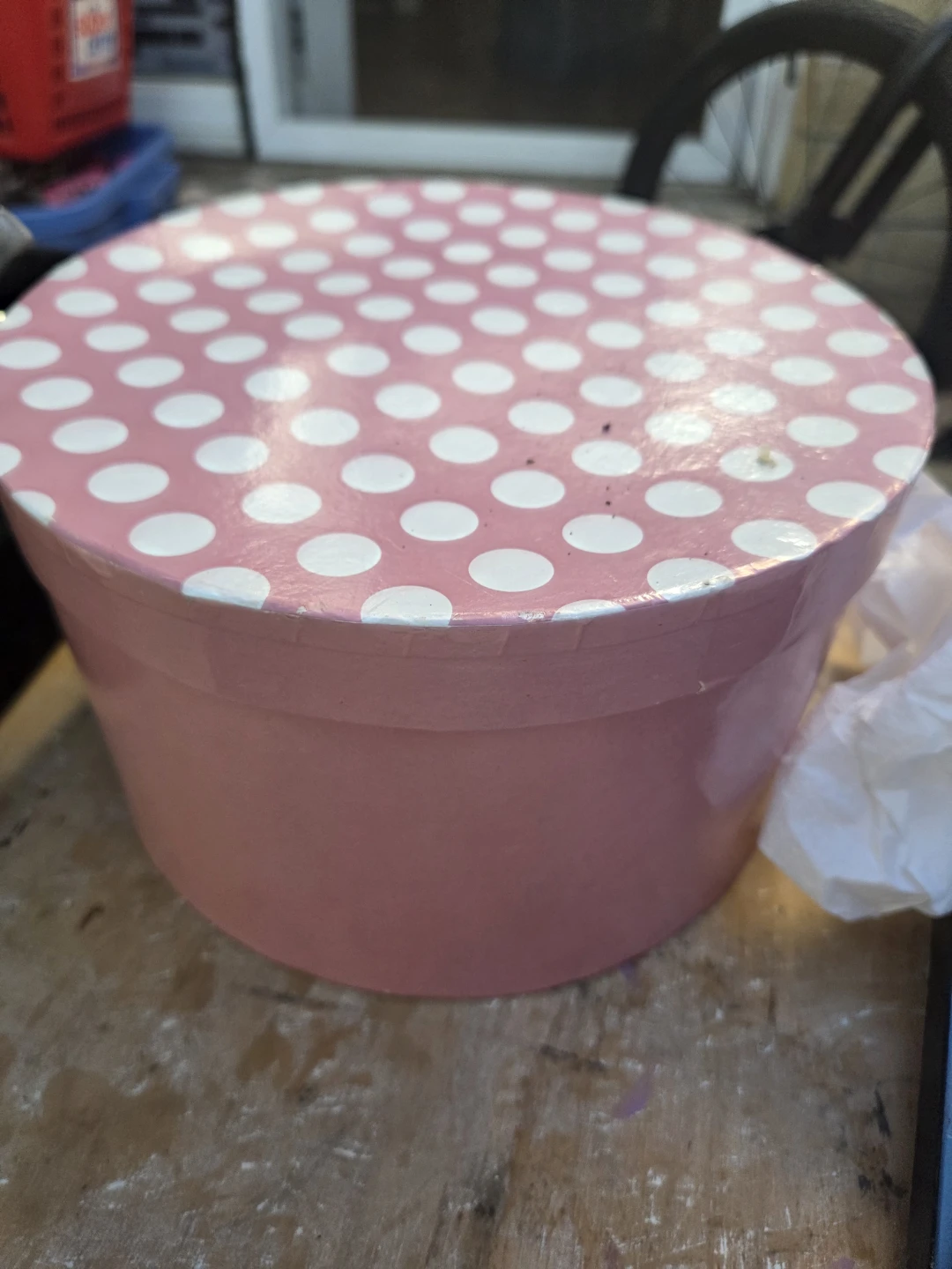 Pink Polka Dot Teacup and Saucer Set in Gift Box - photo 2