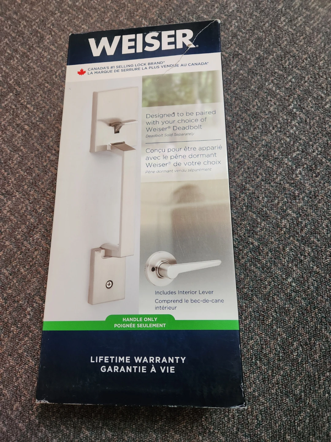 Weiser Interior Door Handle Lever