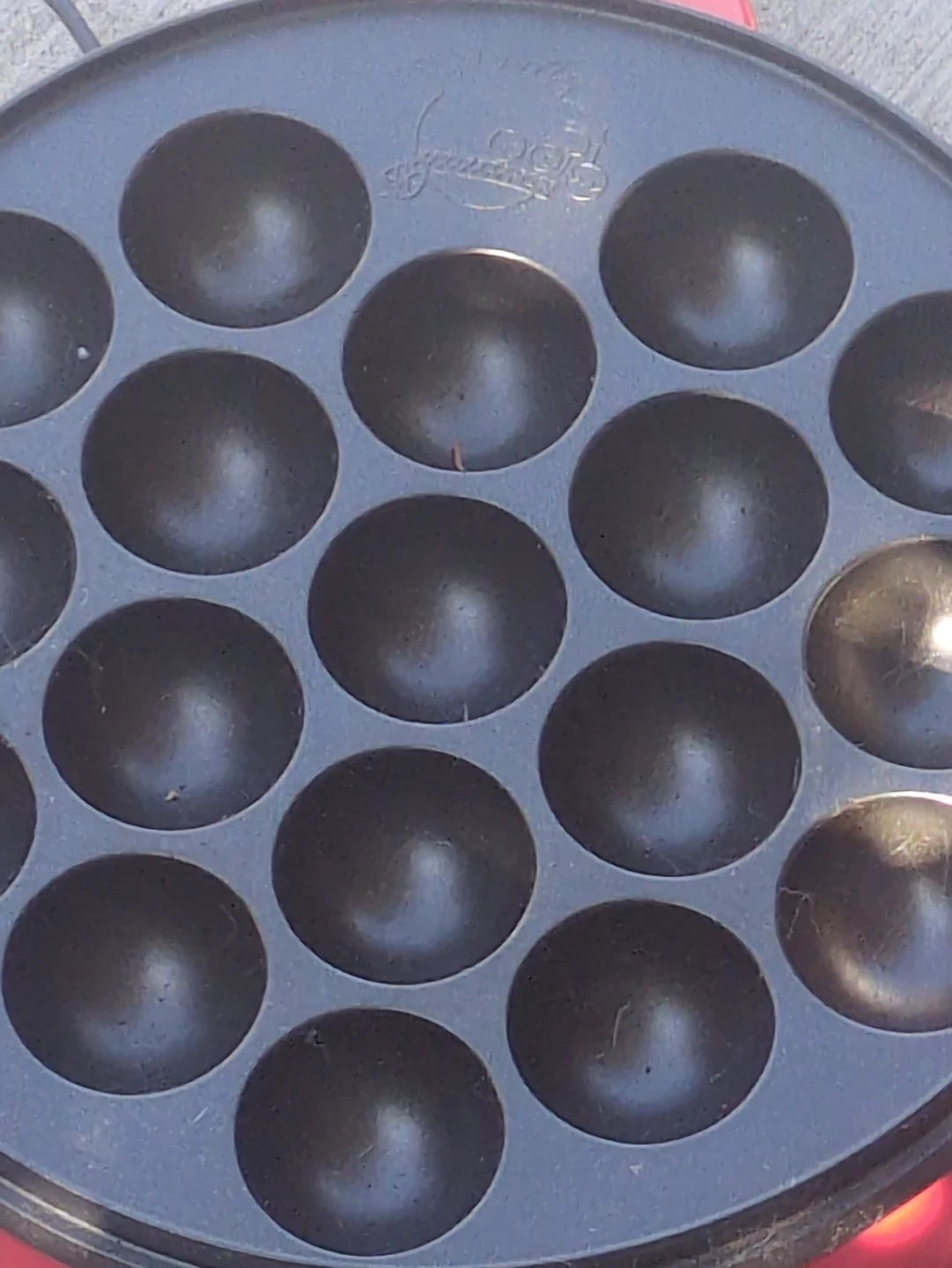 Red Takoyaki Maker