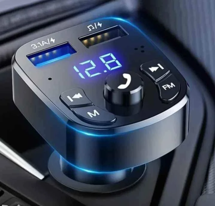 Bluetooth 5.0 Car Charger FM Transmitter
