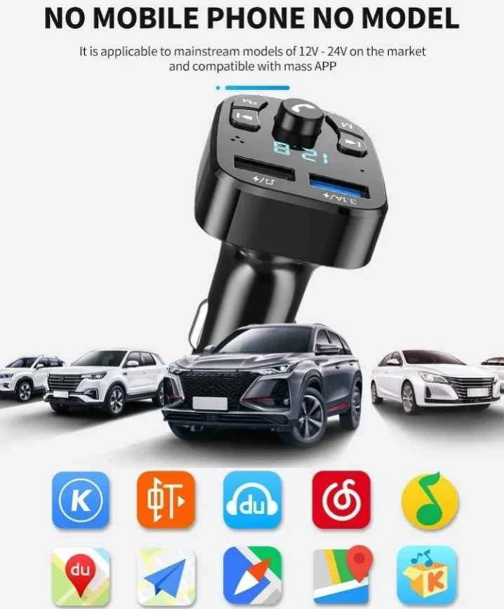 Bluetooth 5.0 Car Charger FM Transmitter - photo 5