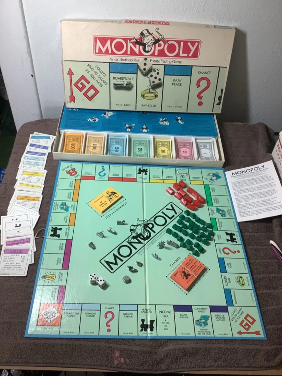 Parker Brothers Monopoly Estate Trading Game