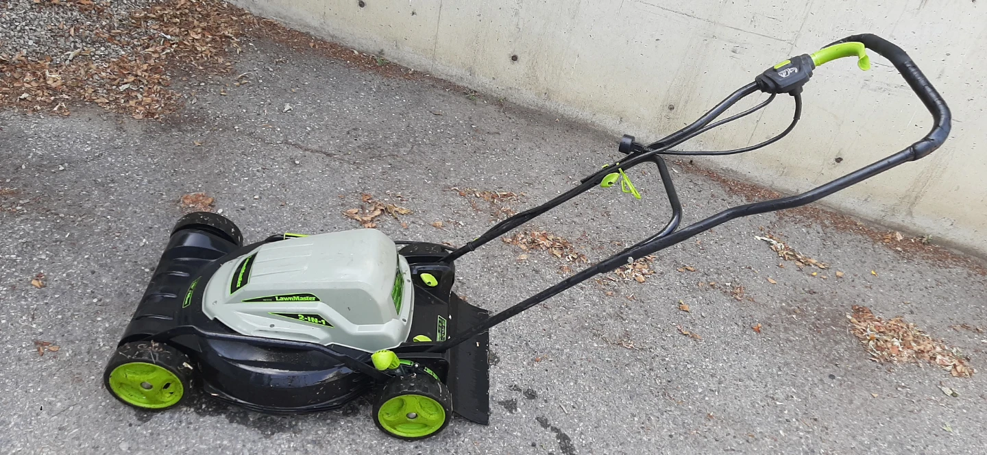 LawnMaster Compact 18" Electric Lawnmower