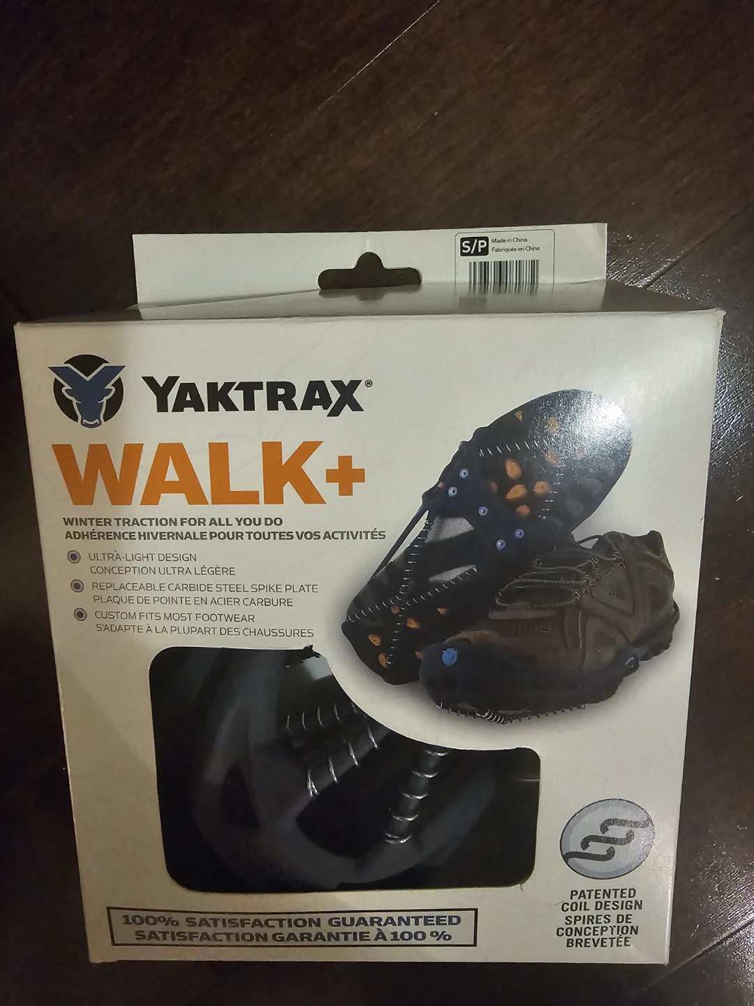Yaktrax Walk+ Winter Traction Spikes