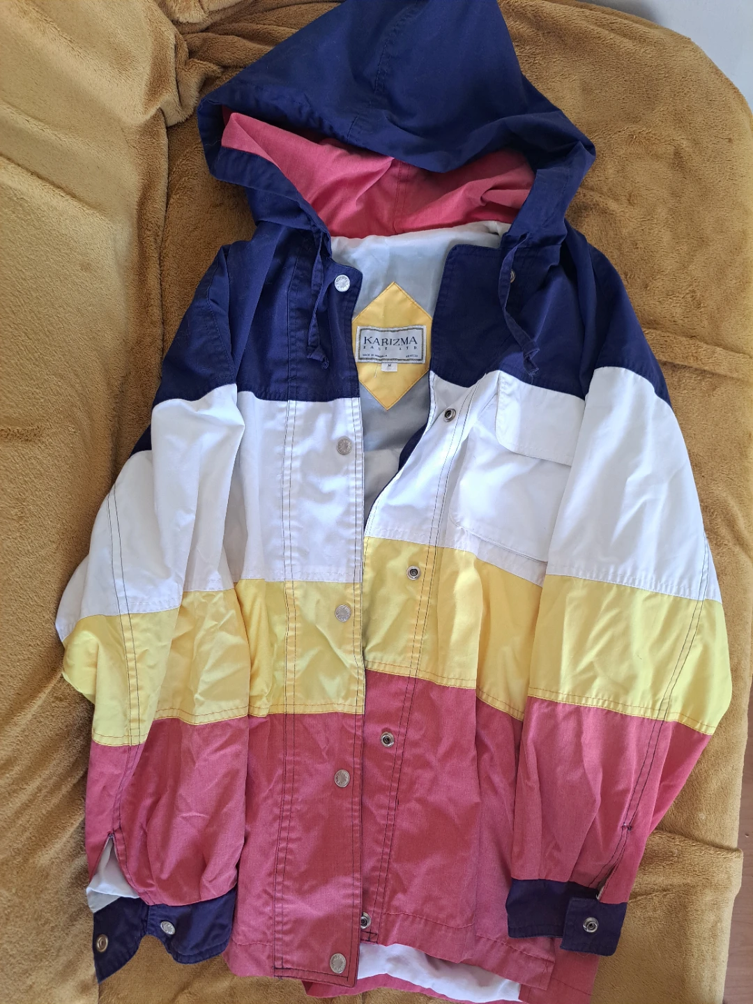 Karizma Colour Block Hooded Jacket