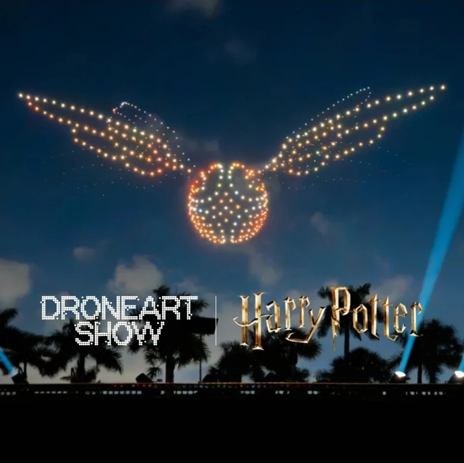 DroneArt Show: Harry Potter in Chicago JULY 25