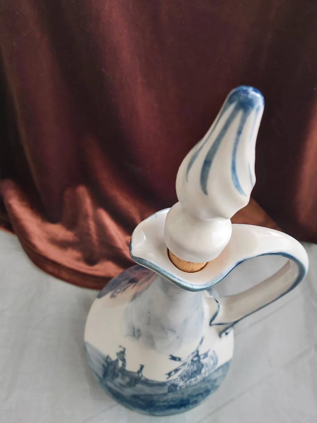 Vintage carafe with original stopper - photo 3