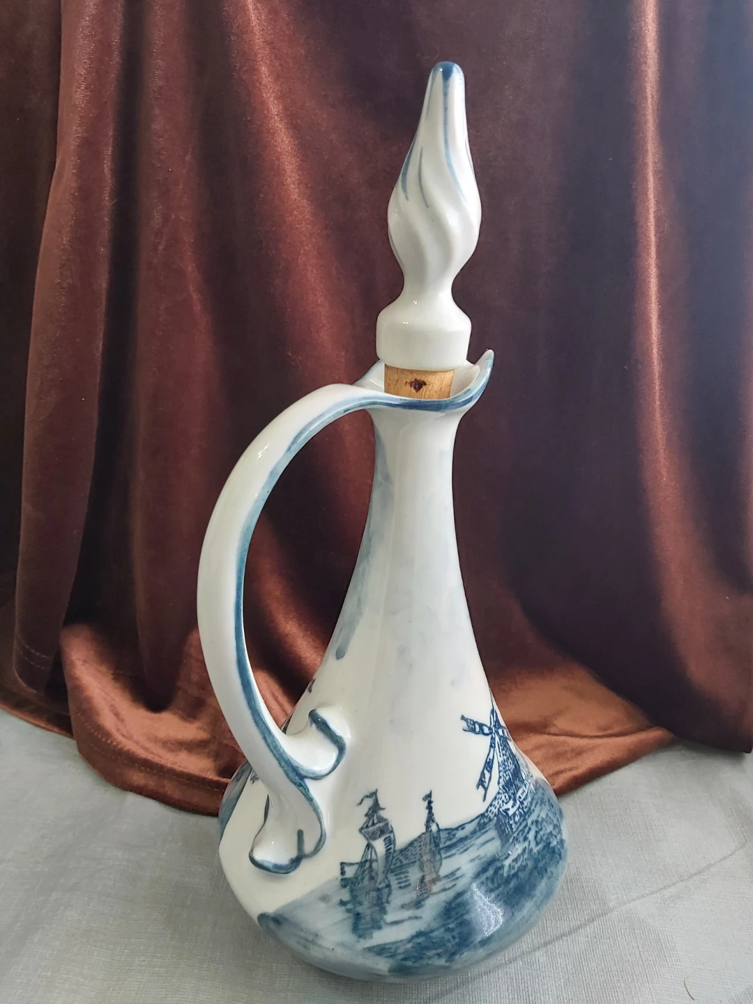 Vintage carafe with original stopper - photo 5