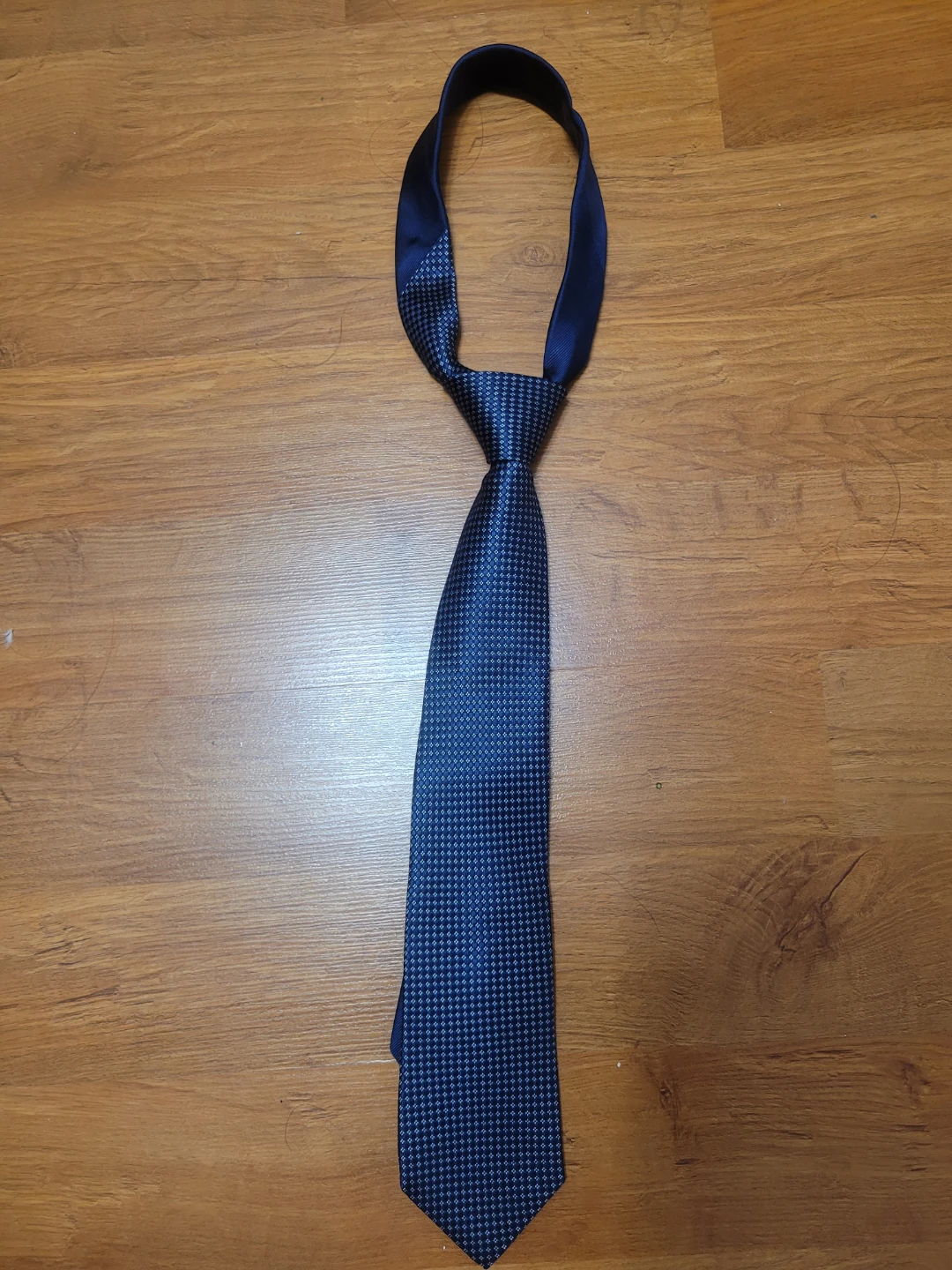 Men's Blue Patterned Tie