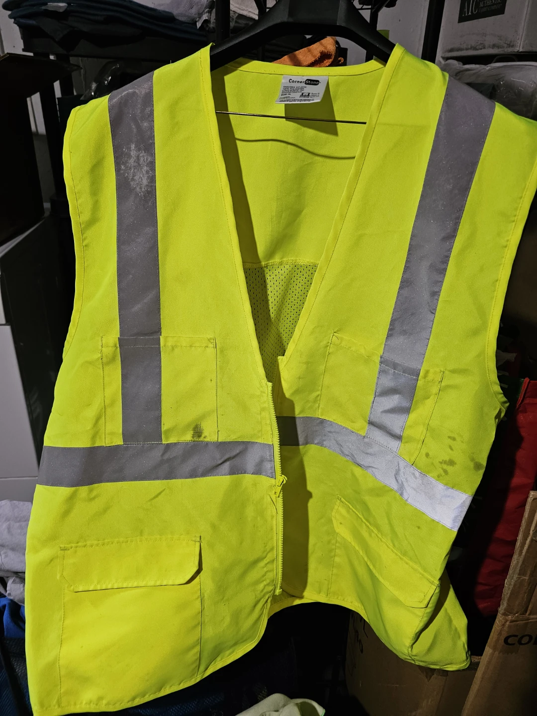 CornerStone High-Visibility Safety Vest XL