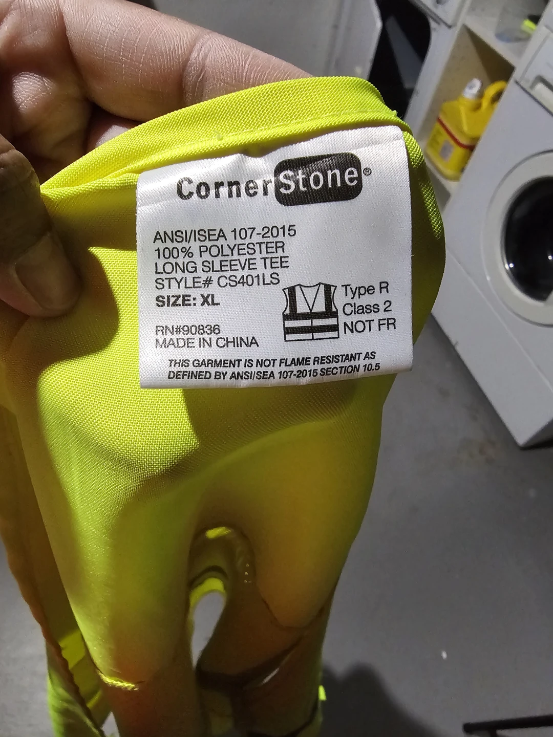 CornerStone High-Visibility Safety Vest XL - photo 2
