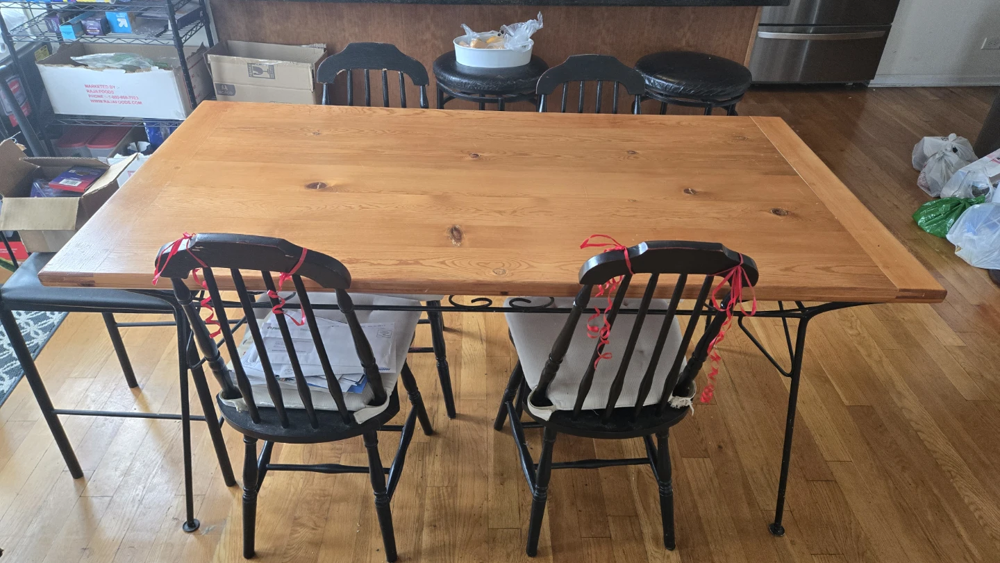 Wooden Dining Table - photo 3