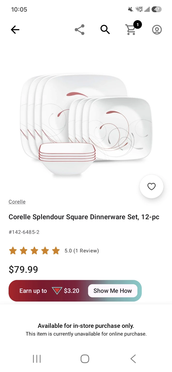 Corelle Splendour Square Dinnerware Set, 12-pc - photo 2