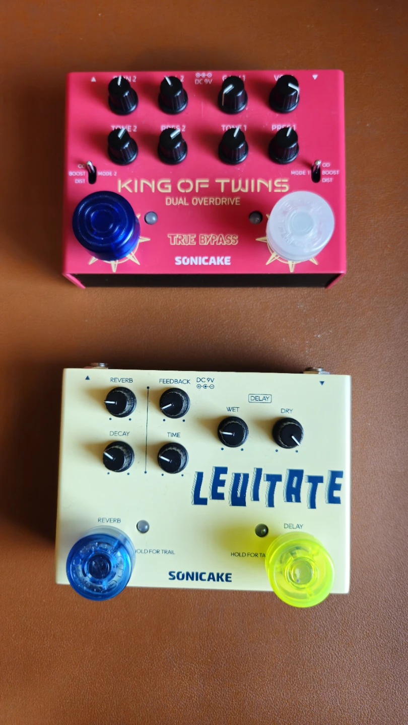 Sonicake Dual Electric Guitar Pedals