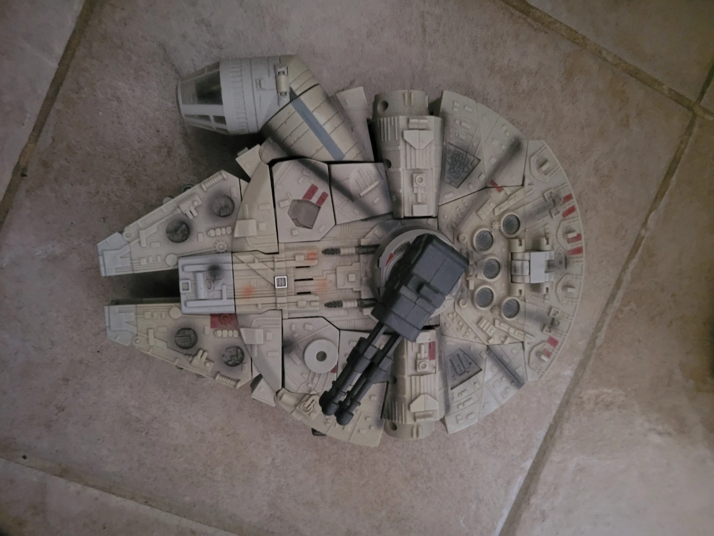 Star Wars Millennium Falcon and Jedi Starfighter Toy Set