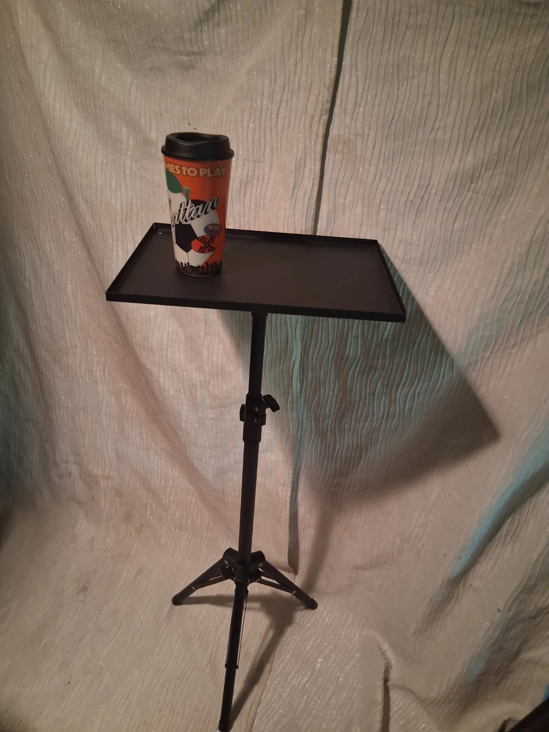 Adjustable Tripod Stand with Tray - photo 2