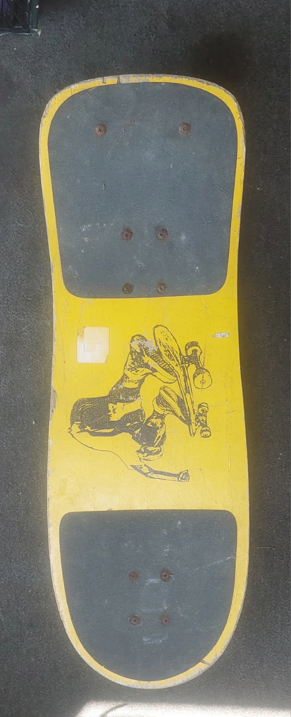 Yellow Snake Skateboard