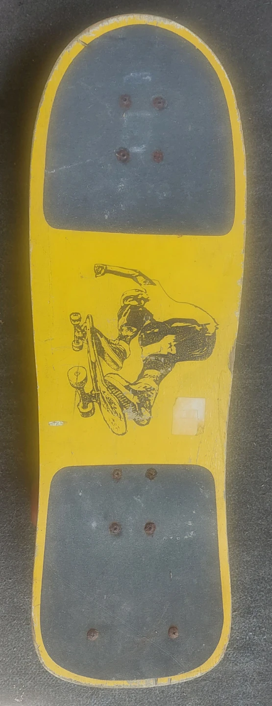Yellow Snake Skateboard - photo 2