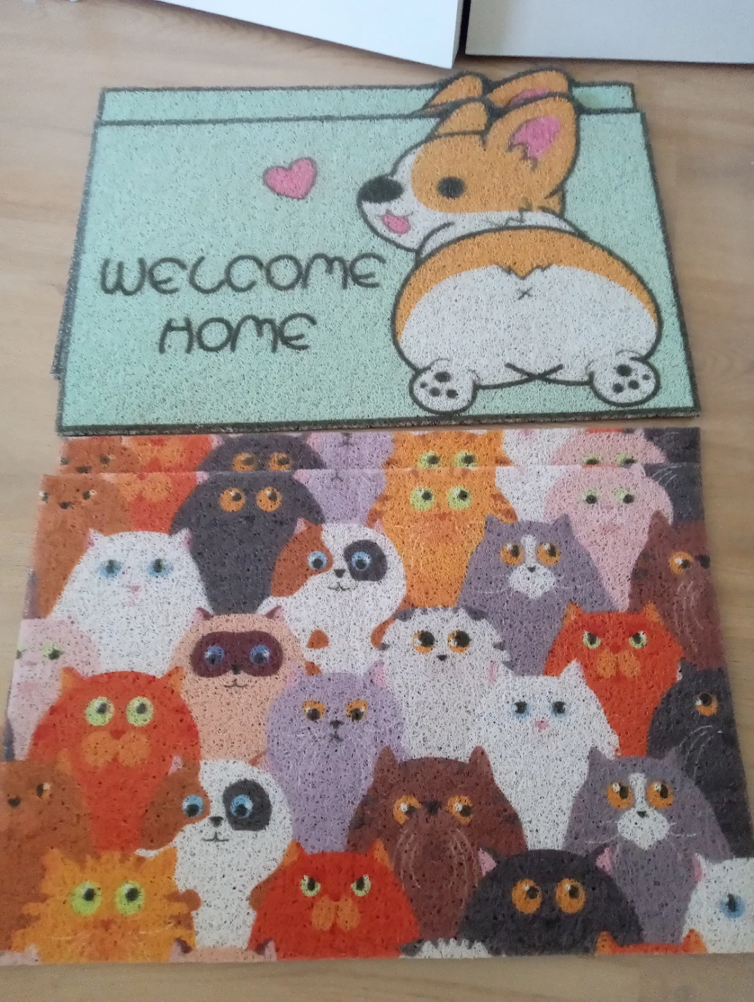 Branch new doormats $10, just bought not fit.