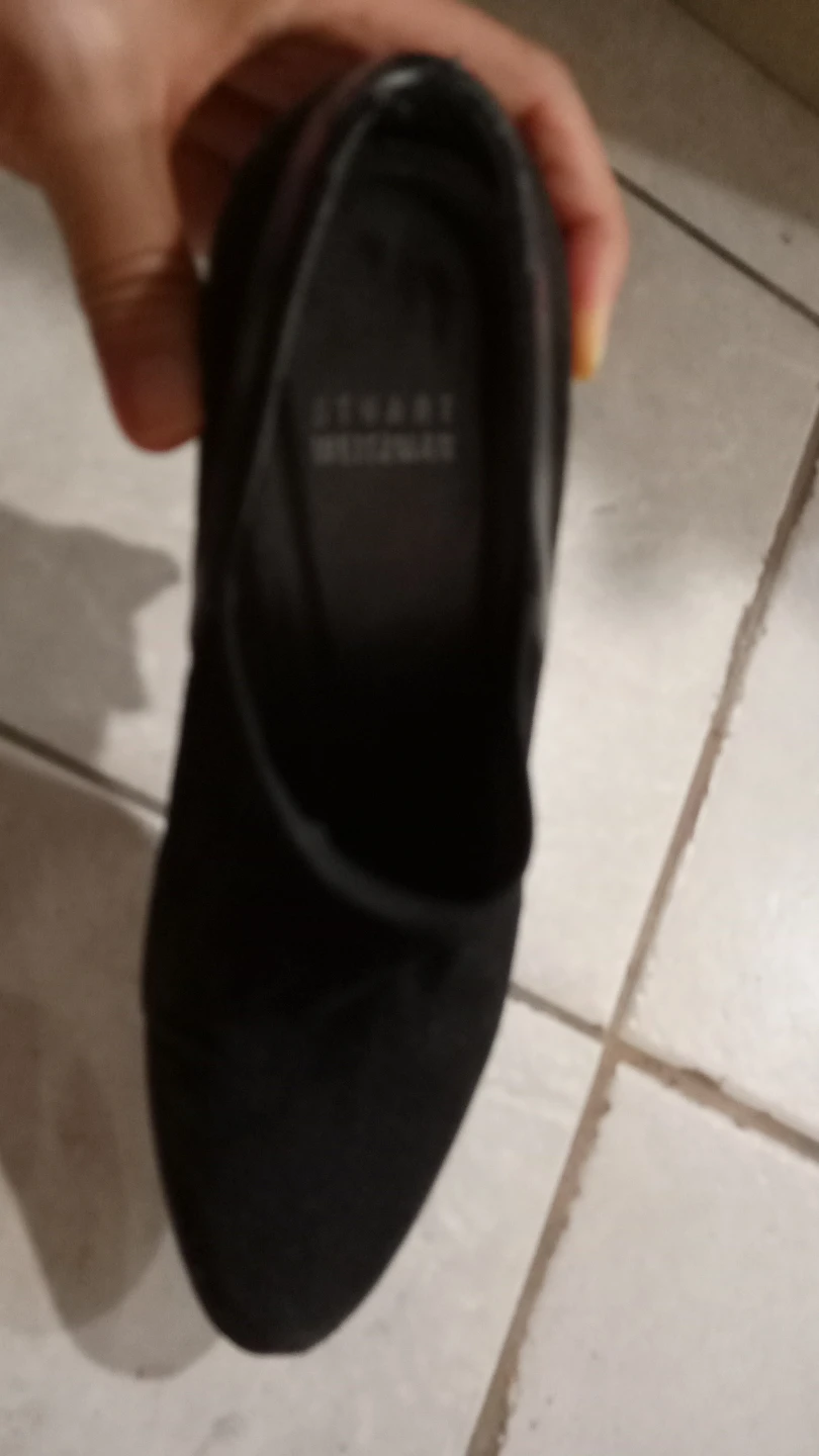 Stuart Weitzman Black Suede Ankle Boots - photo 3