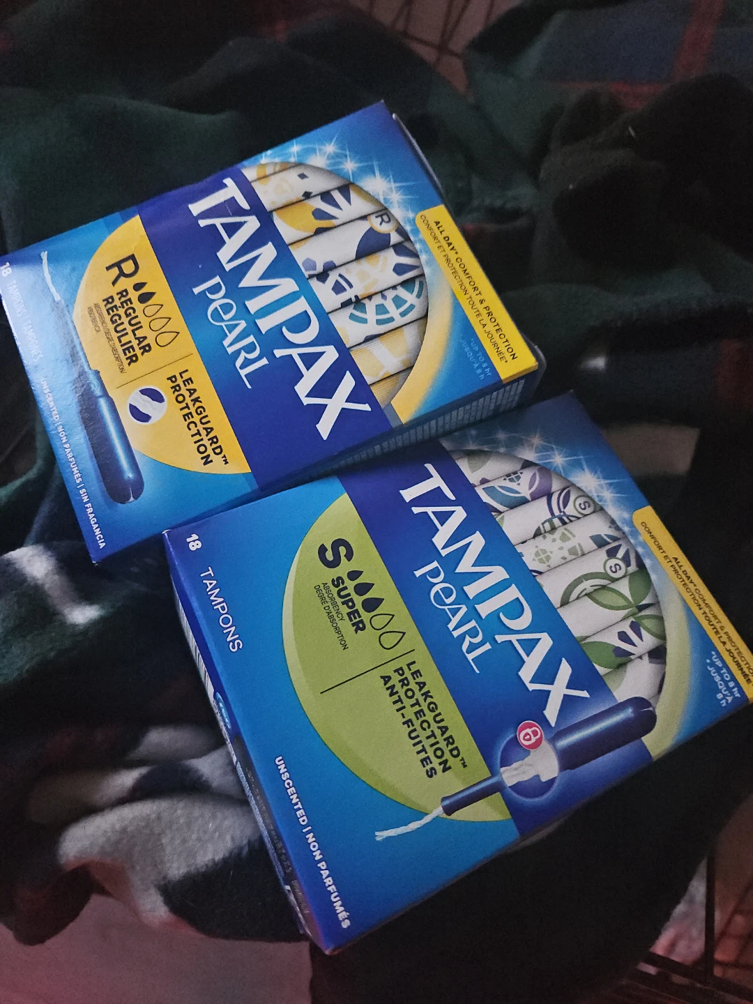 Tampax Pearl Tampons - Regular & Super (36 Total)