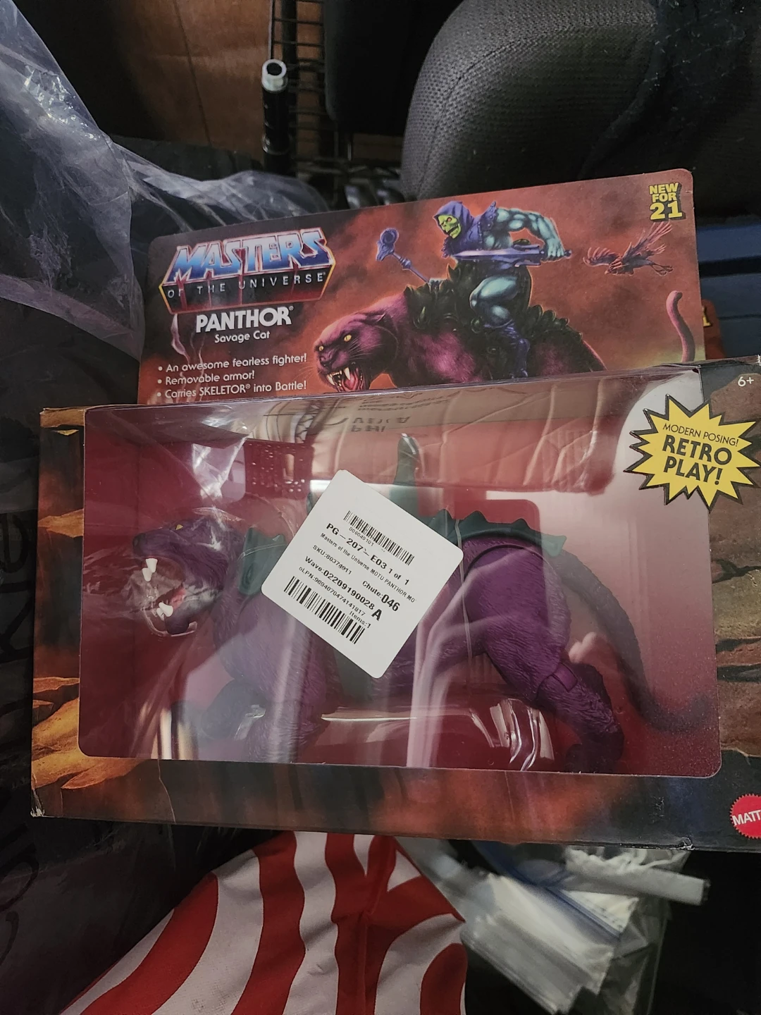 Masters of the Universe Panthor Savage Cat Action Figure