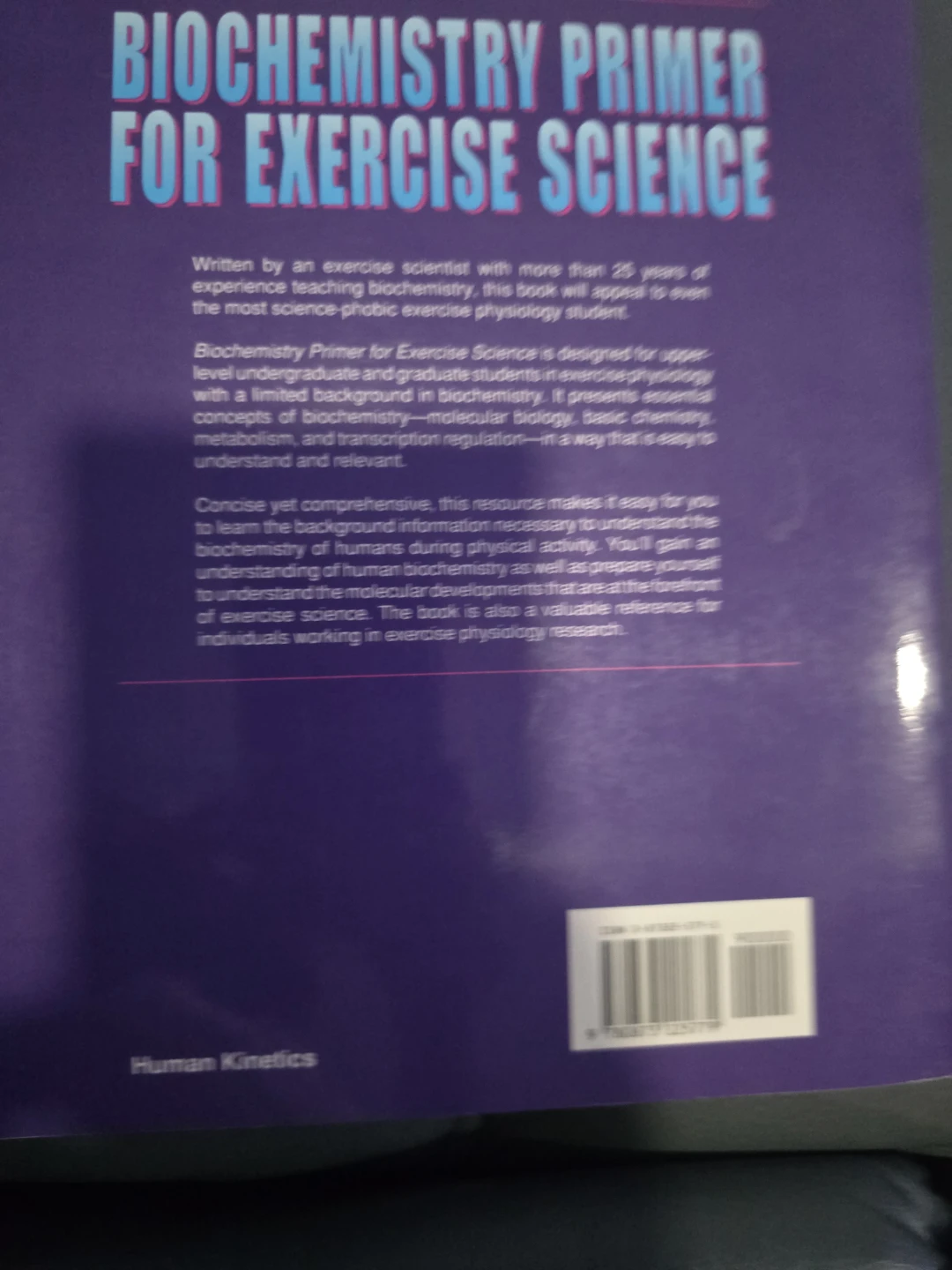 Biochemistry Primer for Exercise Science by Michael E. Houston - photo 2
