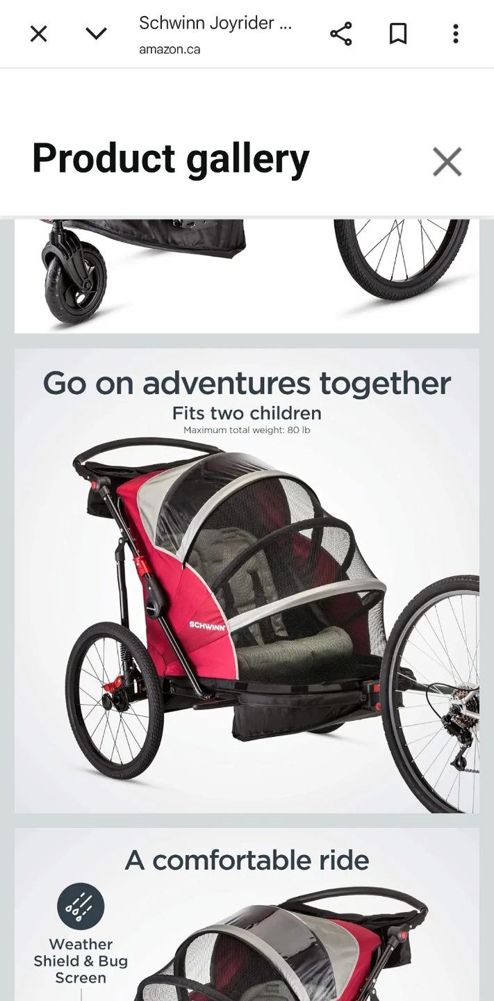 Bike trailer/stroller