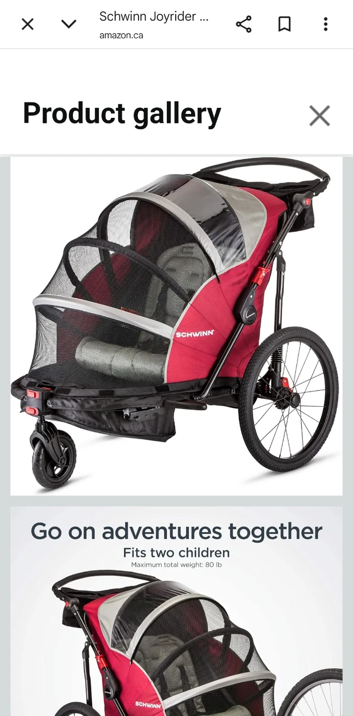 Bike trailer/stroller - photo 2