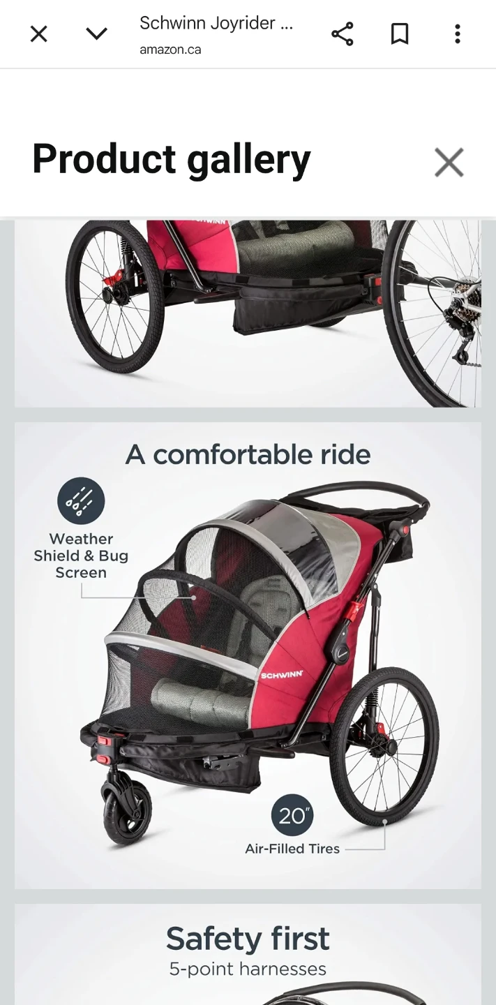 Bike trailer/stroller - photo 4