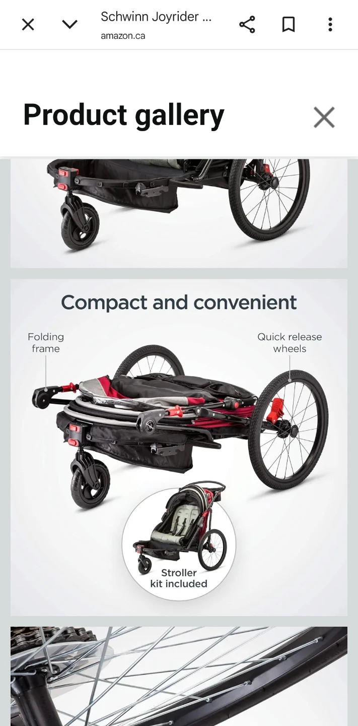 Bike trailer/stroller - photo 5