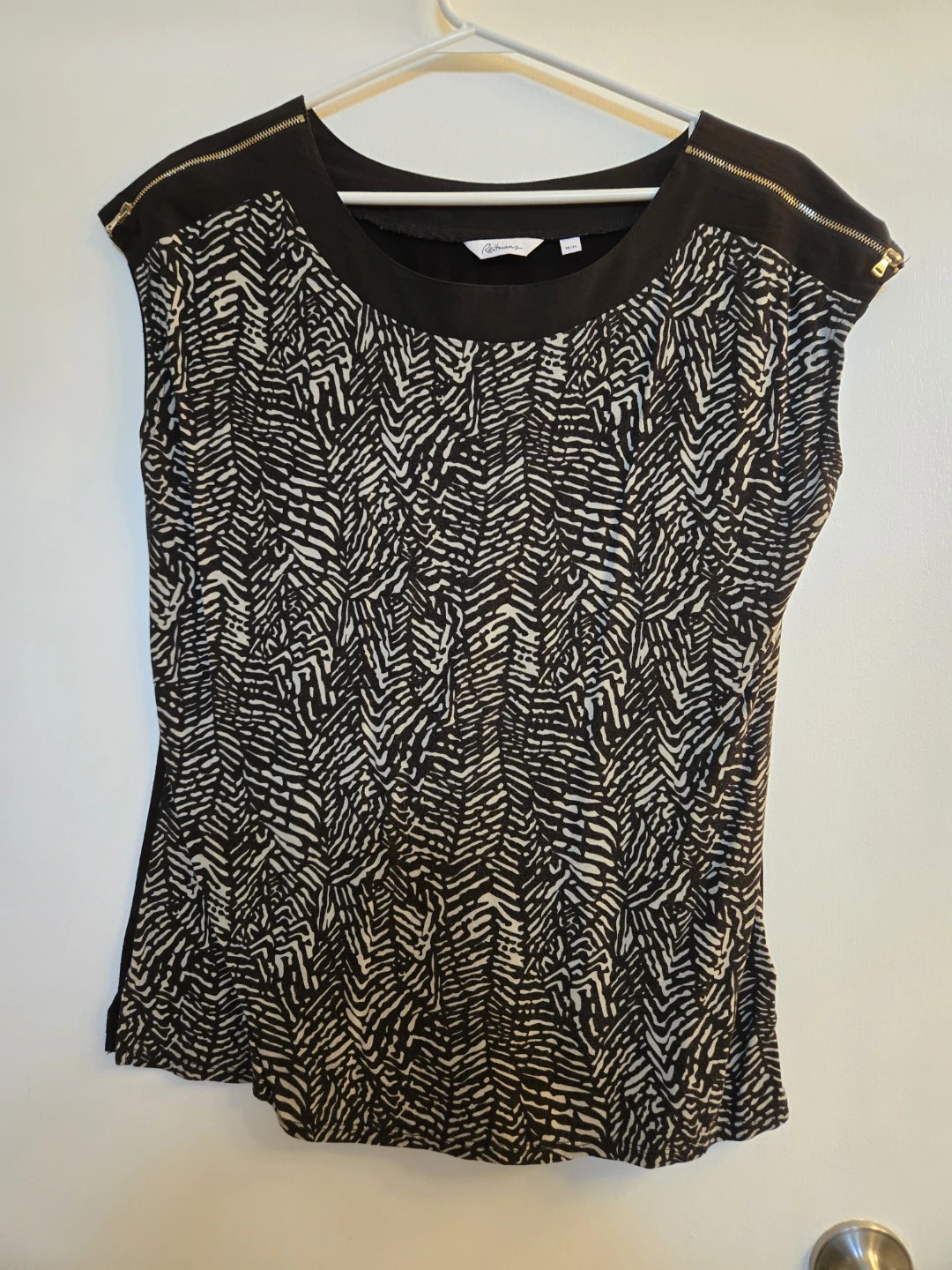 Couture 2000 Blouse with Zipper Detail