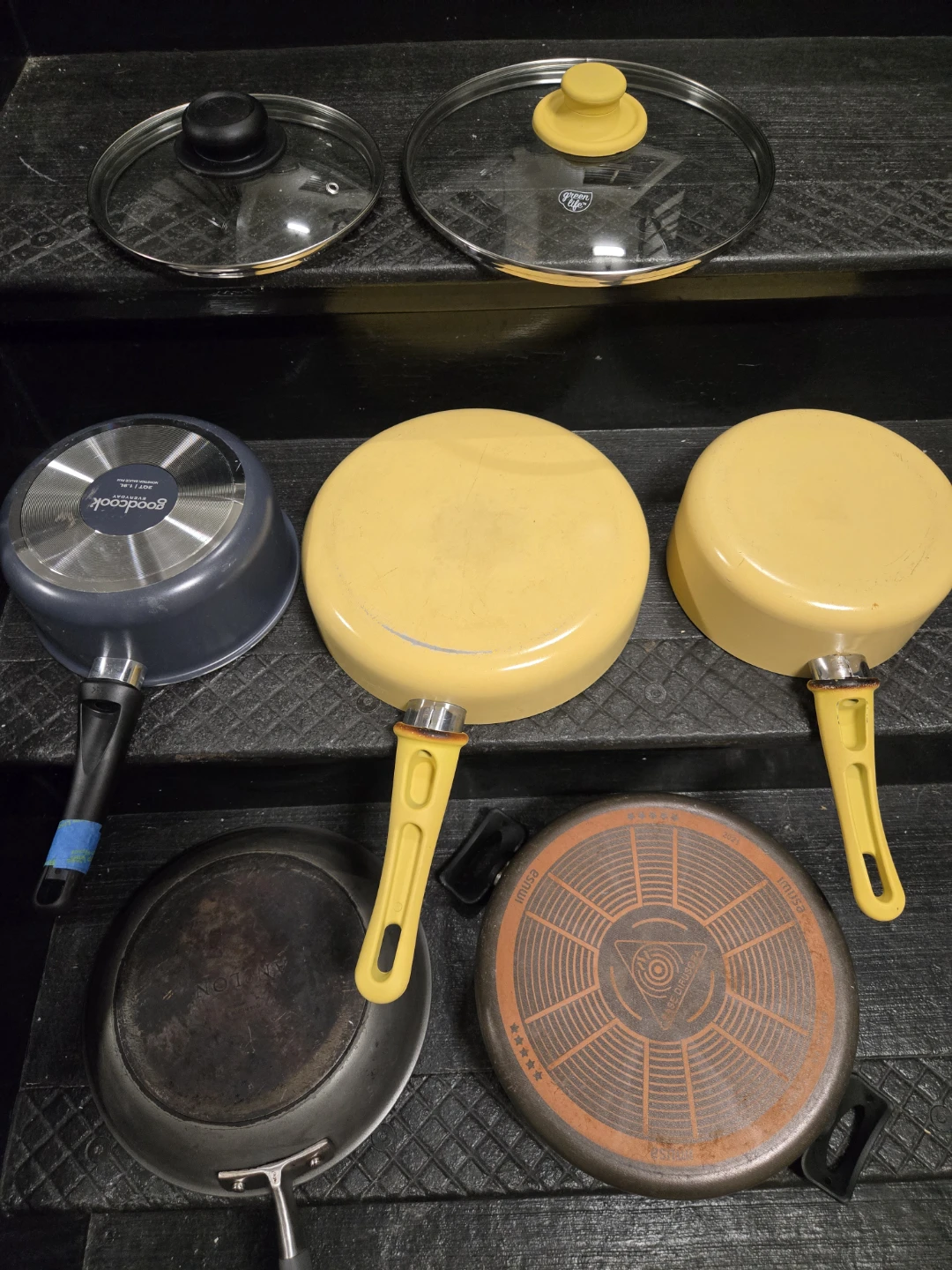 5-Pc Kitchen Cookware Starter Set - GreenLife, Anolon & Imusa - photo 2