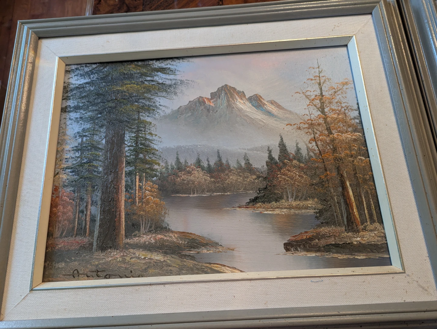 Pair of Framed Landscape Paintings - photo 2