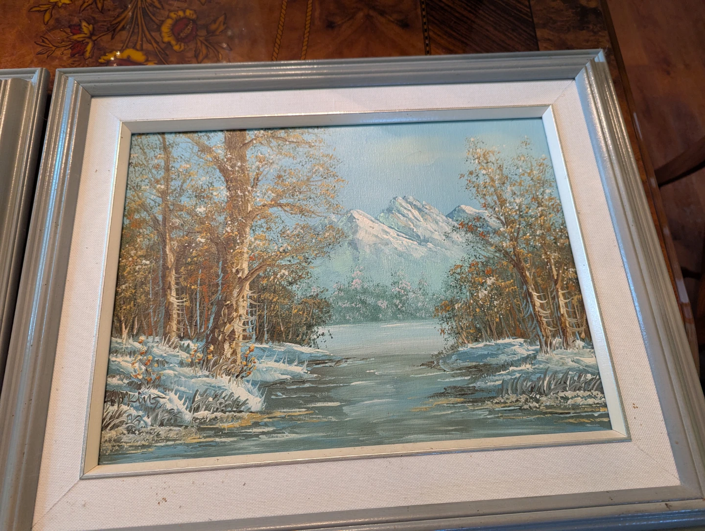 Pair of Framed Landscape Paintings - photo 3