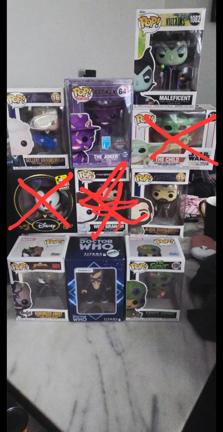 Funko Pop! Collection.