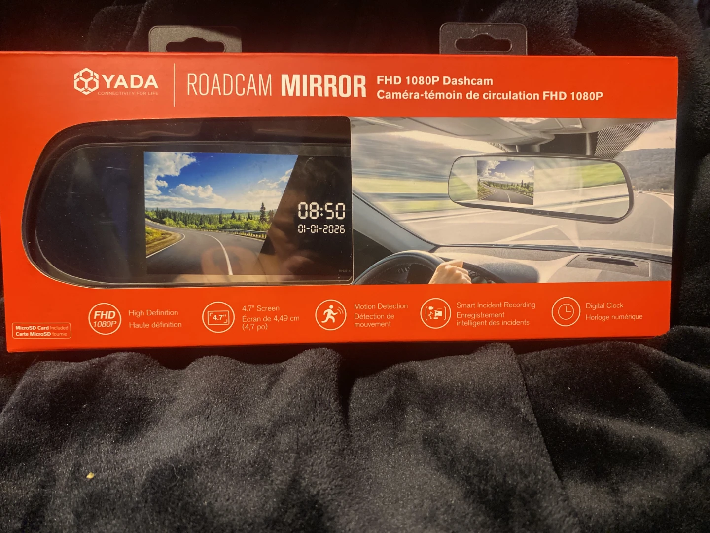 Yada Roadcam Mirror FHD 1080p Dashcam