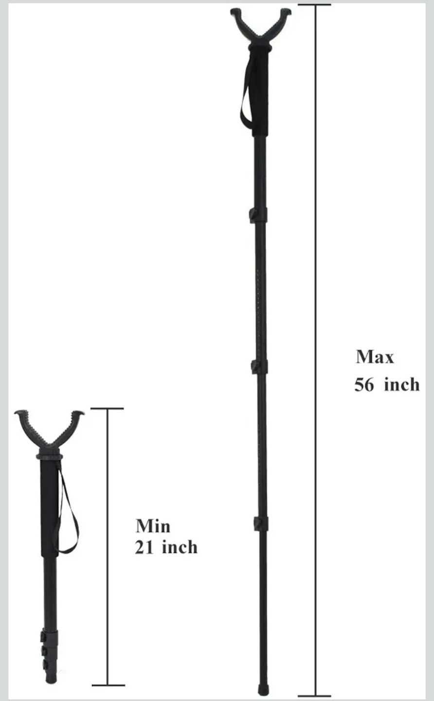 Adjustable Gun Stick Monopod - photo 3