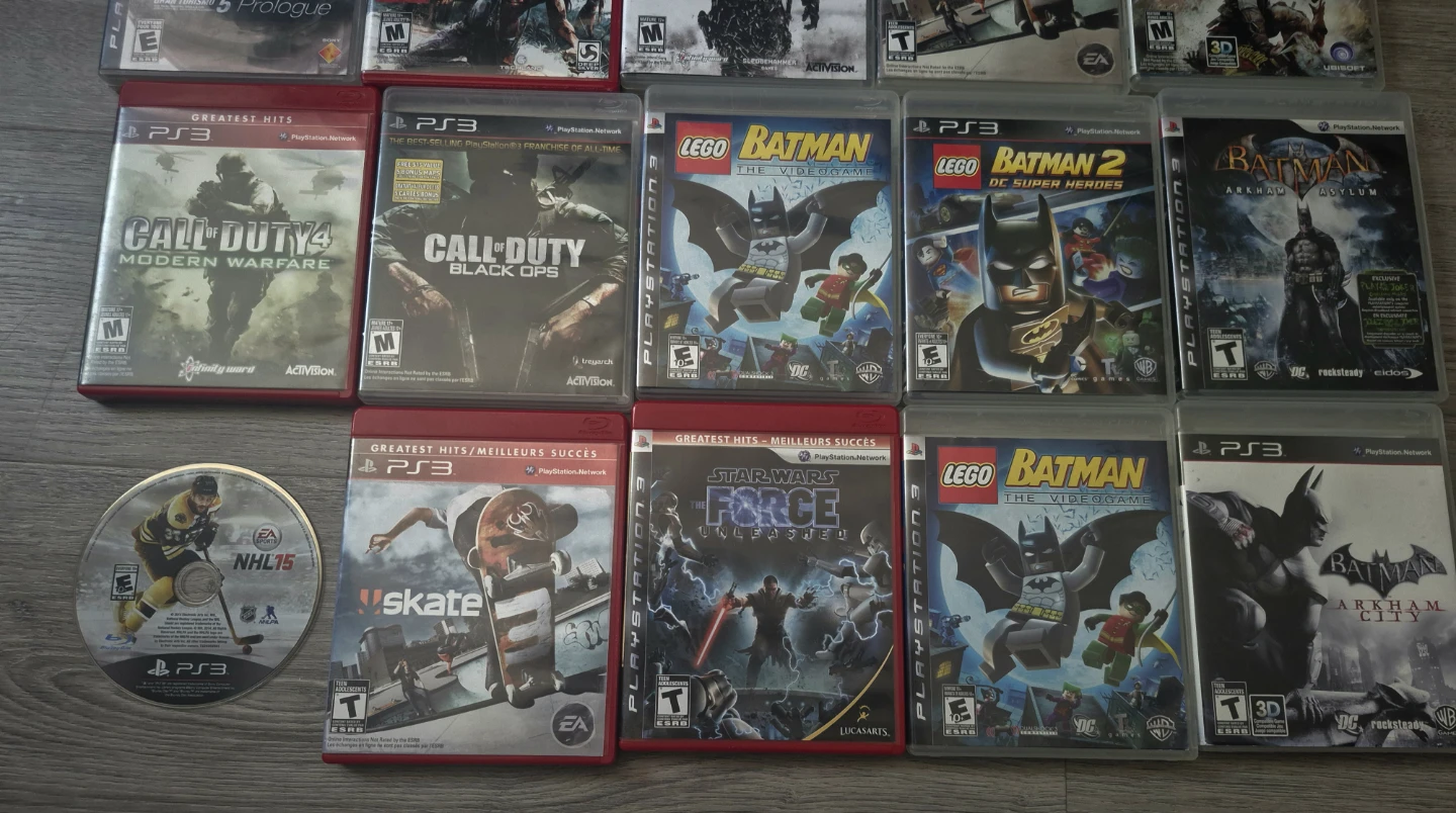 PlayStation 3, Ps2, Ps1 games for sale - photo 3