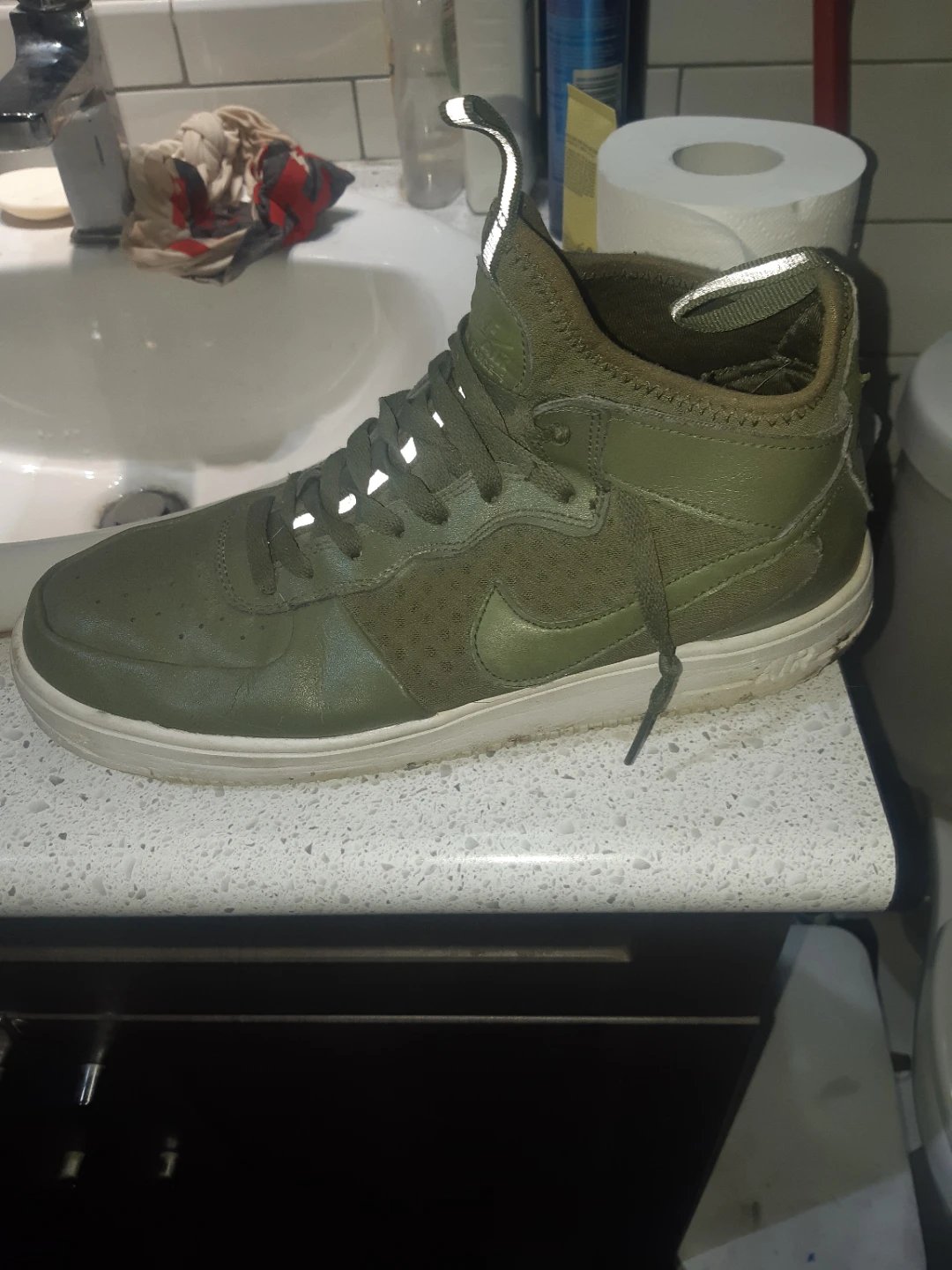 Nike Air Force 1 High Top Sneakers - photo 2