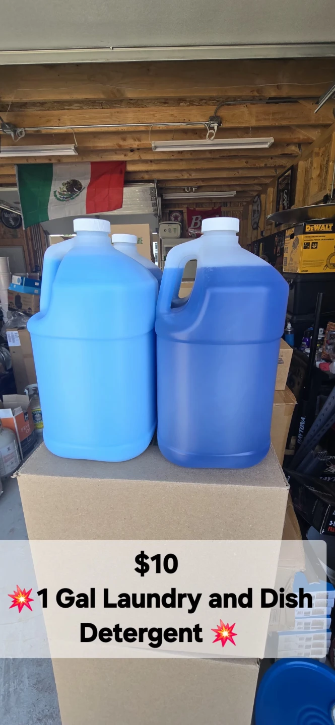 💥1 Gal Laundry, Dish, Softener, And Bleach Supplies 💥 - photo 2