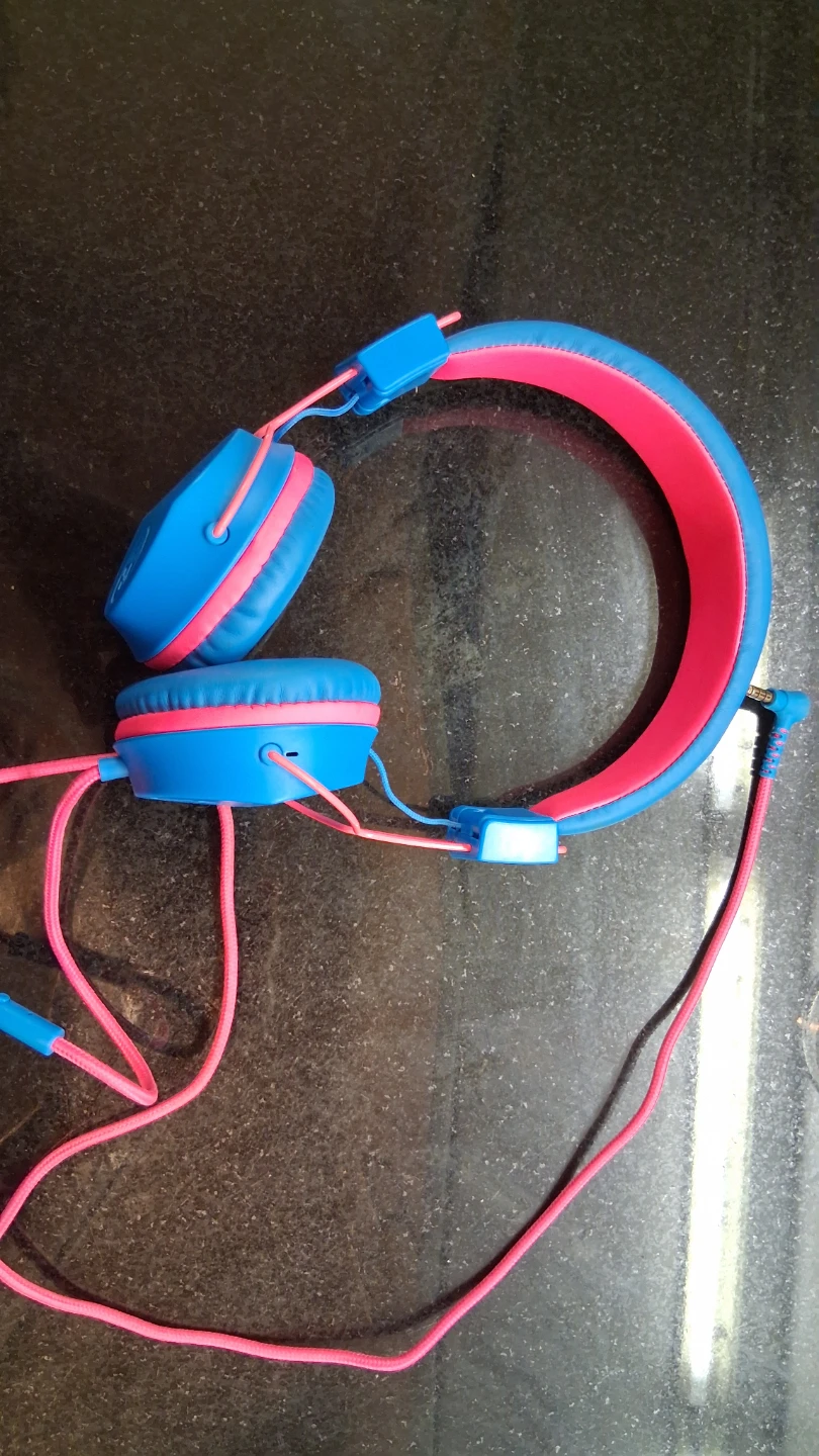 JLab Kids Headphones - Blue and Pink