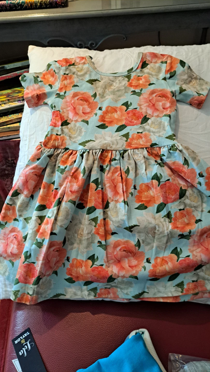 Lola & Taylor Girls Floral Dress Size 3Y - photo 3