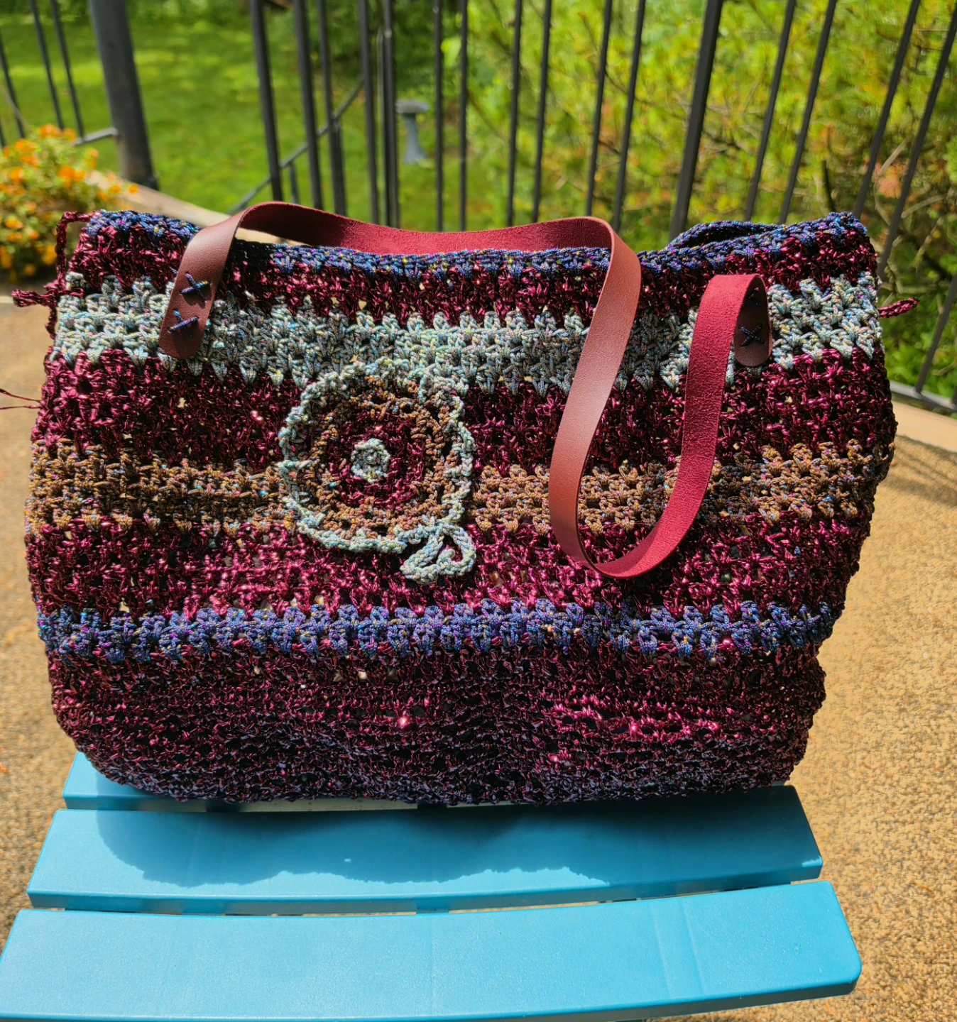 Handmade Crochet Tote Bag