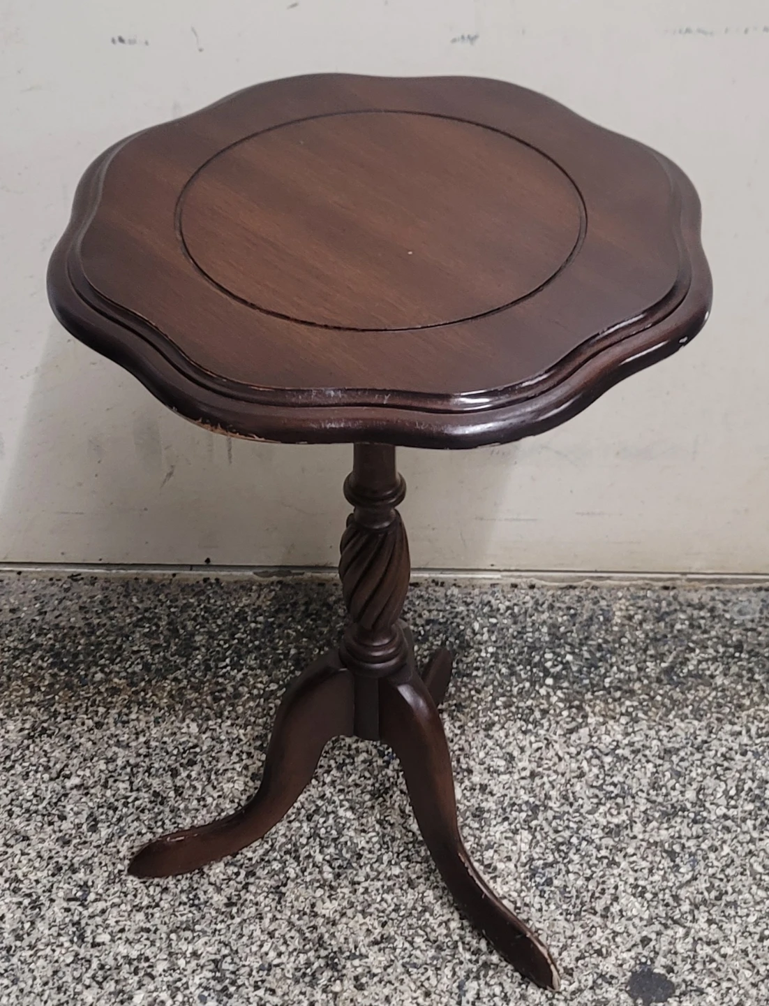 Dark Wood Accent Table