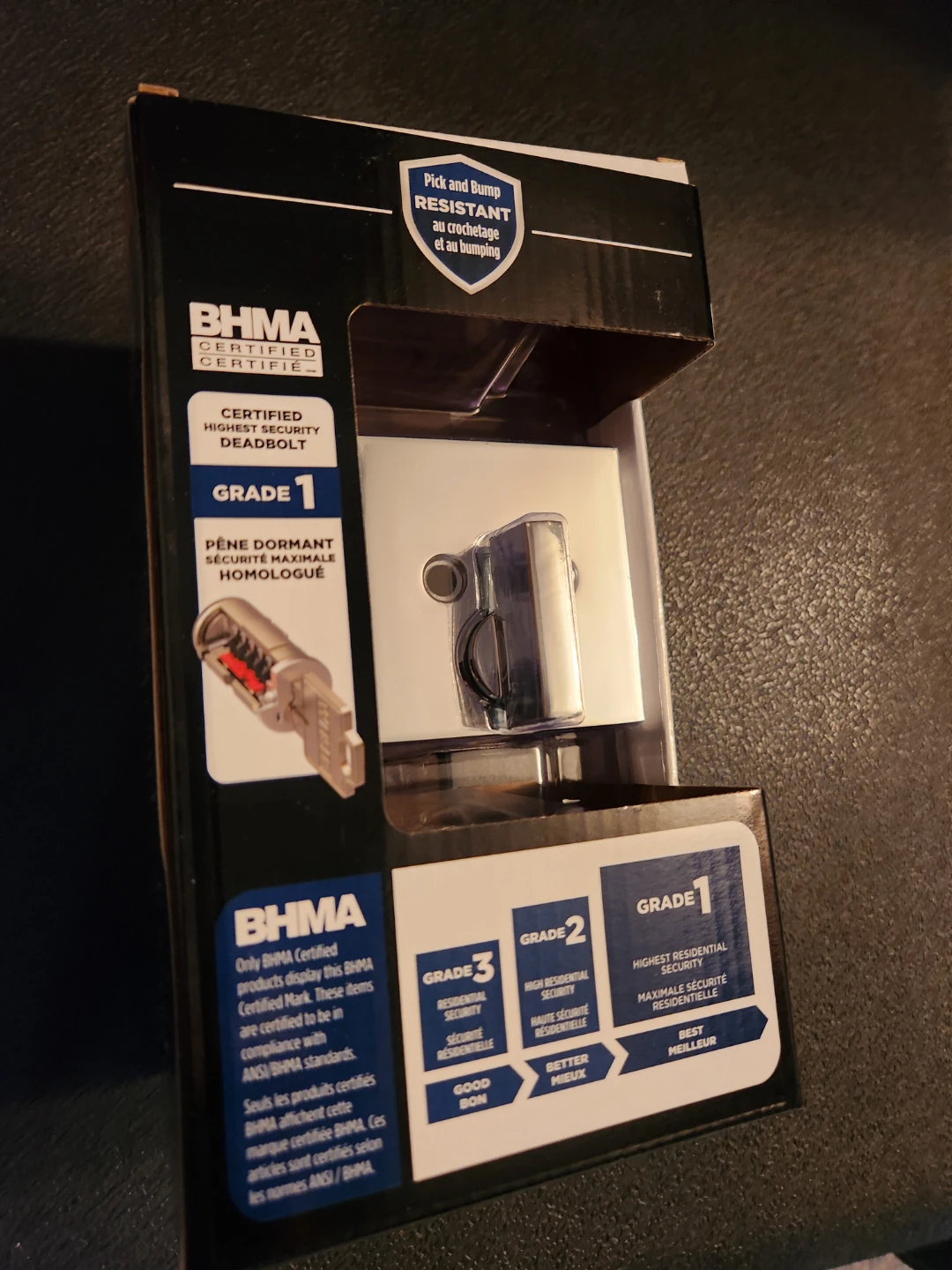 Weiser SmartKey Grade 1 Single Cylinder Deadbolt - photo 4